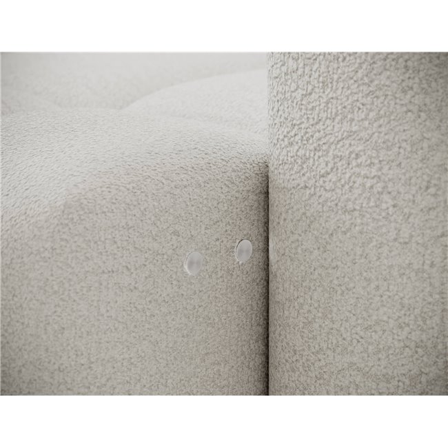 Nurgadiivan Efanito L, pikendatav, Royal 01, bukleekangas, valge, H105x288x200cm