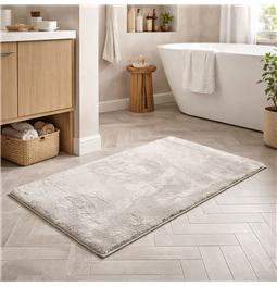 Vannimatt Laura, hõbedane värv, 50x90cm