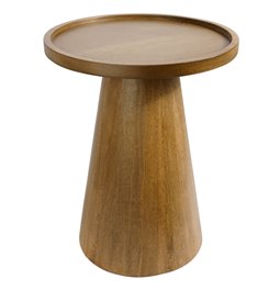Side table Sagrado L, mango wood, D40cm H50cm