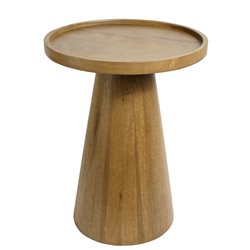 Külglaud Sagrado M, mangopuit, D35cm H45cm