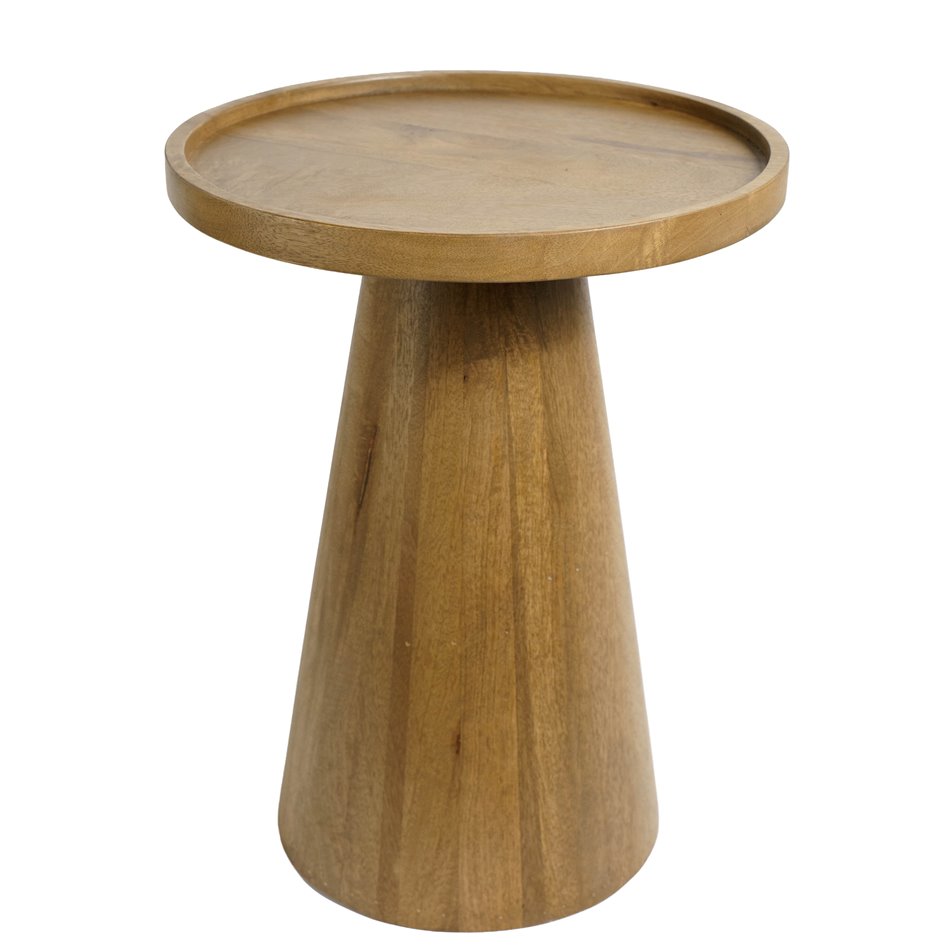 Külglaud Sagrado M, mangopuit, D35cm H45cm