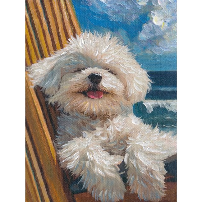 Lõuendimaal Fluffy summer, 30x40cm