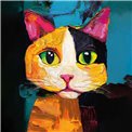 Lõuendimaal Kitty, 40x40cm