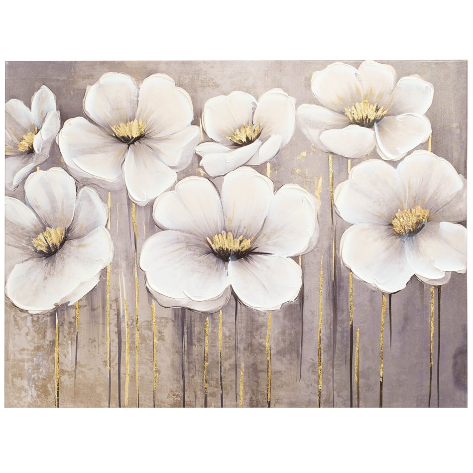 Õlimaal Bright Flowers, 80x60cm