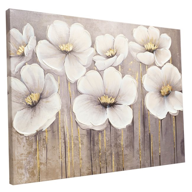 Õlimaal Bright Flowers, 80x60cm