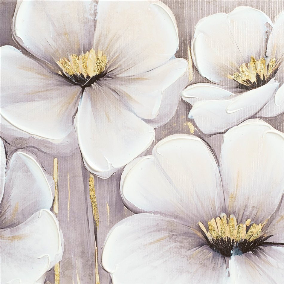 Õlimaal Bright Flowers, 80x60cm