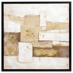 Õlimaal Shades Of Gold And Sand I, 80x80cm