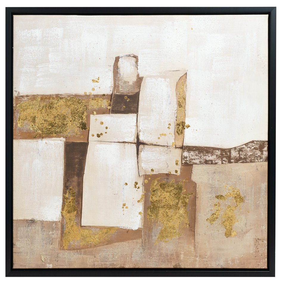 Õlimaal Shades Of Gold And Sand II, 80x80cm