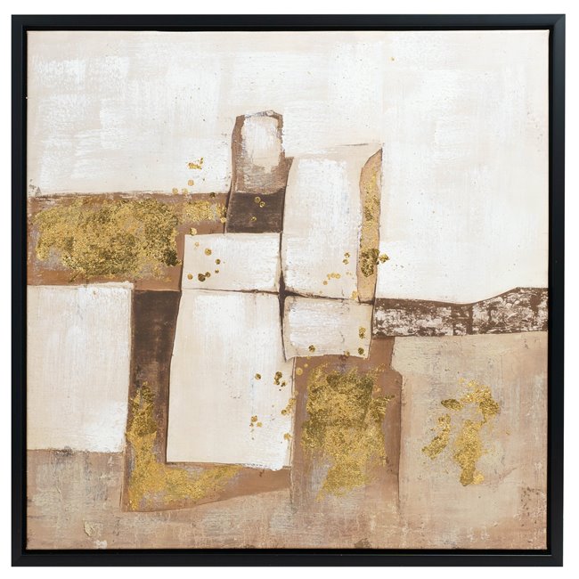 Õlimaal Shades Of Gold And Sand II, 80x80cm