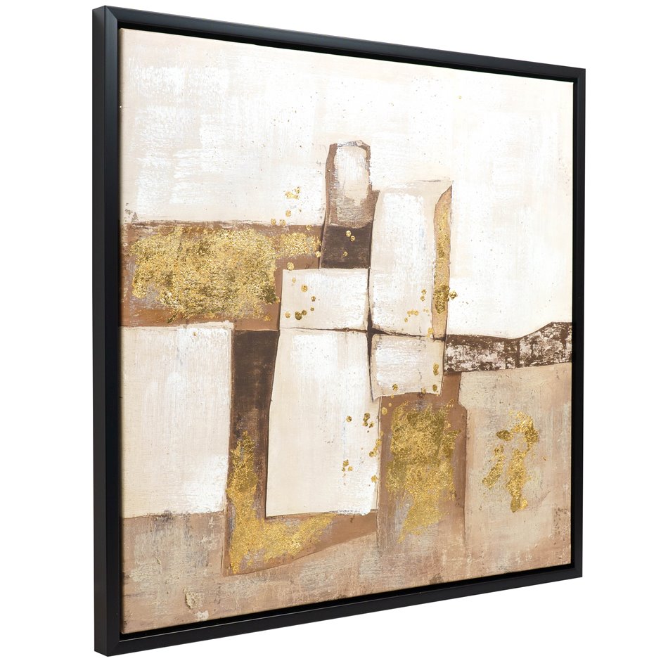 Õlimaal Shades Of Gold And Sand II, 80x80cm