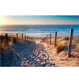 Lõuendimaal Sand path to the sea, 80x120cm