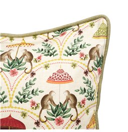 Decorative pillowcase Chonburi 5, with trim, 45x45cm