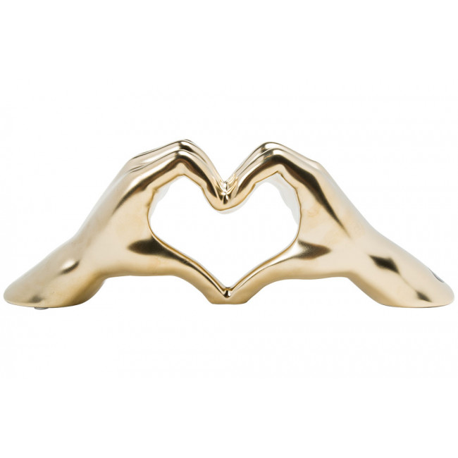 Декоративная фигура Hand Heart, 30x7x10cm