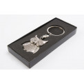 Keychain Owl, metal, 10cm