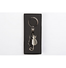 Võtmehoidja Katzenliebespaar, metall, 10cm