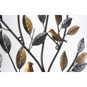 Seinakaunistus Tree with birds, metallist, 50x76cm 