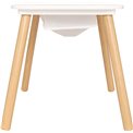 Children's table BULDY BRIK, MDF/pine wood legs, 68.5x46.5cm H43cm