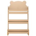 Bookcase Sweet Bear, MDF, beige, H100x61.5x18.5cm