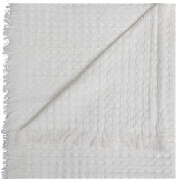 Pleed Waffle Widdy, valge, 130x180cm