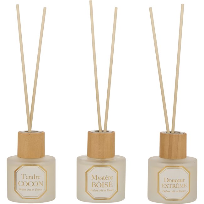 Ruumilõhna komplekt ELISA, difuusoriga, 3x45ml, H20cm, D5cm