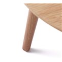 Kohvilaua komplekt Unada, naturaalne värv, MDF/tammespoon, H41xD58cm, H45xD88cm