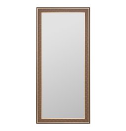 Mirror Brown Anke, brown/gold color, H160x74x2.3cm