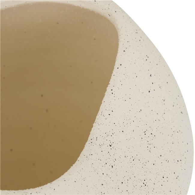 VASE CRMQ DESTRU SIEN, ceramic, H23.5cm, D23.5cm