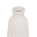 Vase Fernand BLC, ceramic, white, H30cm, D13cm