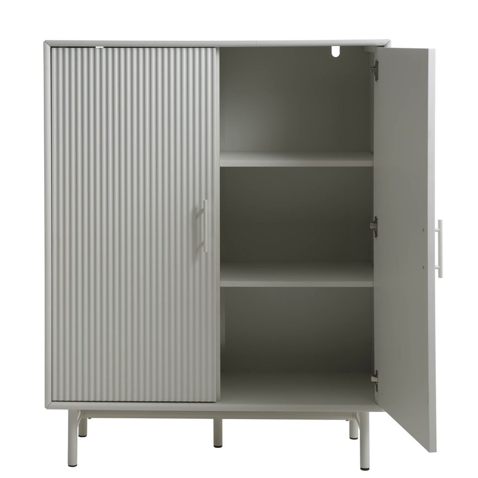 Шкаф Unalma, белый, MDF/металл, H125x40x100см