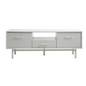 TV table Unalma, grey, MDF/metal, H50x45x140cm