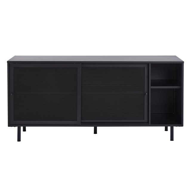 Kummut Uvep, must, teras, H75x160x46cm