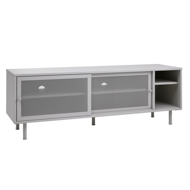 TV table Uvep, grey, steel, H55x160x45cm