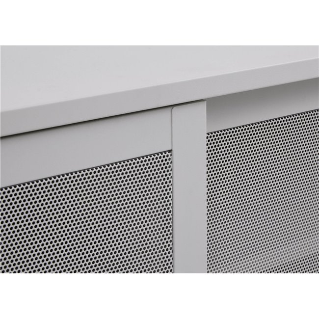 TV table Uvep, grey, steel, H55x160x45cm