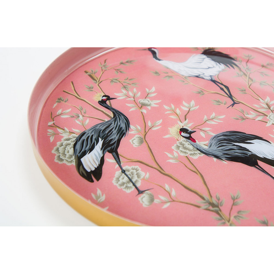 Tray Krano S, metal, D18xH2cm