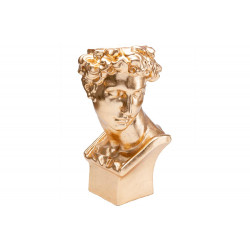 Lillepott David Gold, 35x35x57.4cm