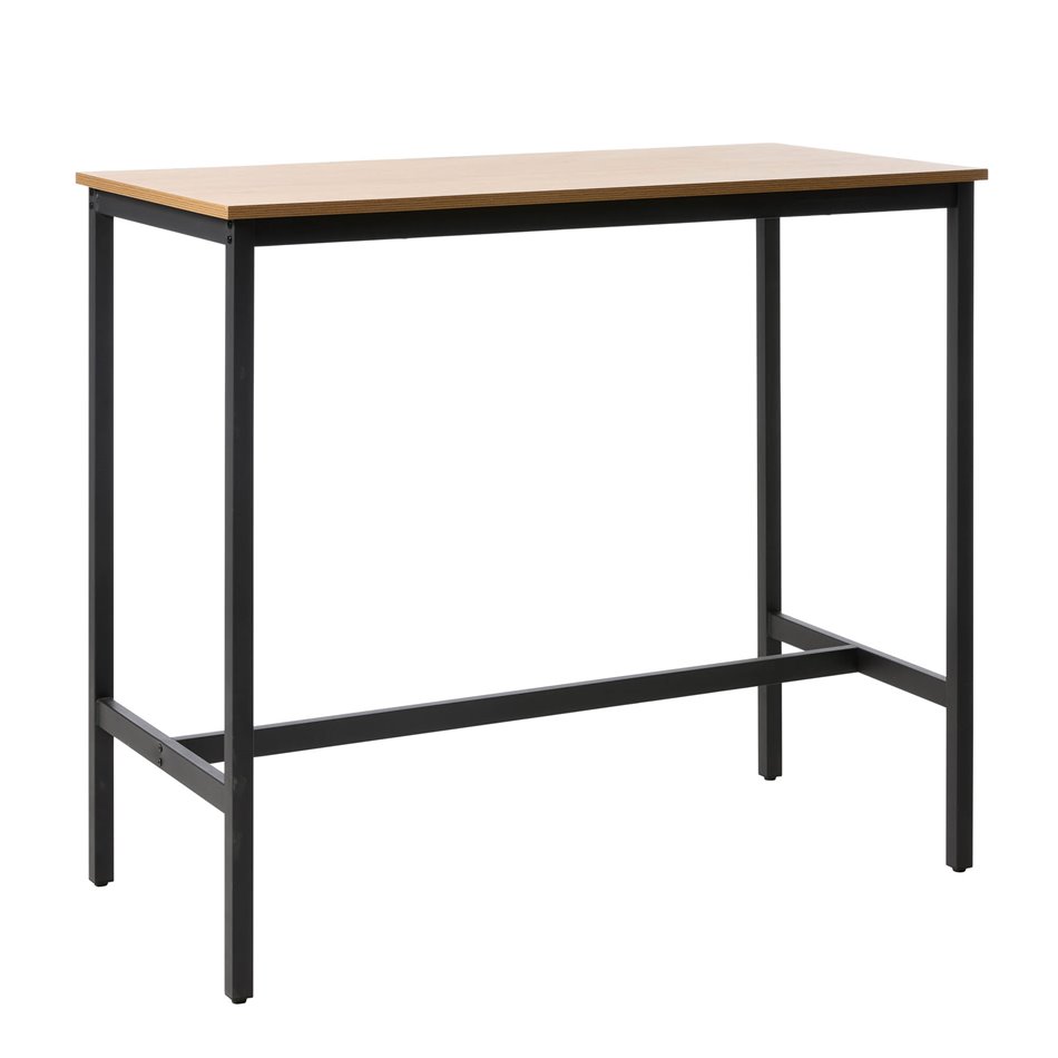 Baarilaud Uncesura, naturaalne värv, MDF/metall, H105x120x60cm