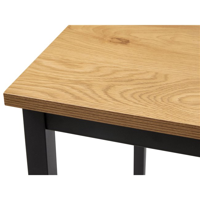 Baarilaud Uncesura, naturaalne värv, MDF/metall, H105x120x60cm