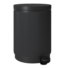 Garbage softclose Onyx black, 5L, 27.2x20.5cm H28.2cm