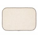 Placemat SET TABLE SANDRINE Grey, beige/grey, 45x30cm