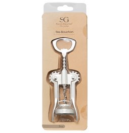 Corkscrewk, silver color, H17x6x3.8cm               