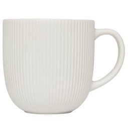 Kruus Strata, valge, 360ml, H8.9x11.4x8.9cm