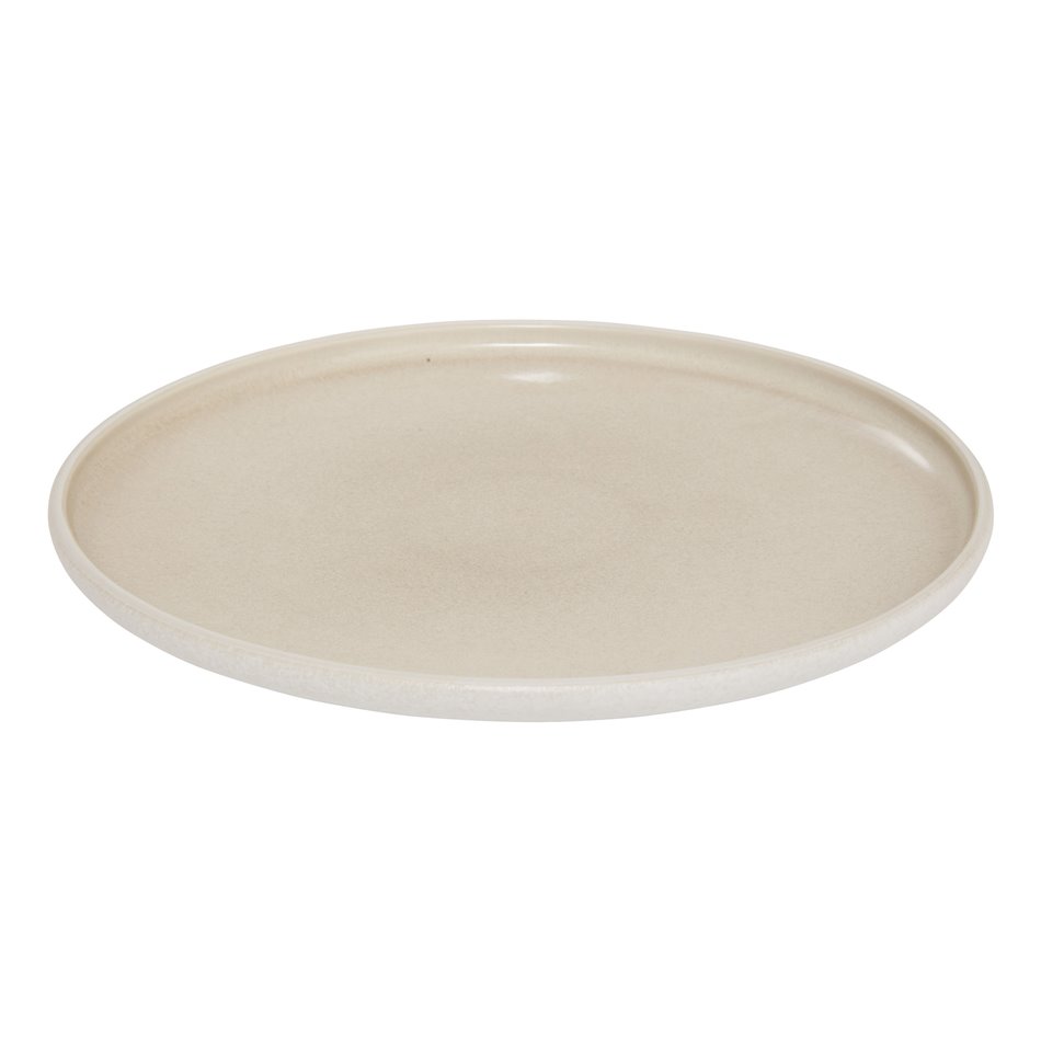 Dinner plate CHIARA BEIGE, D27cm H2.5cm