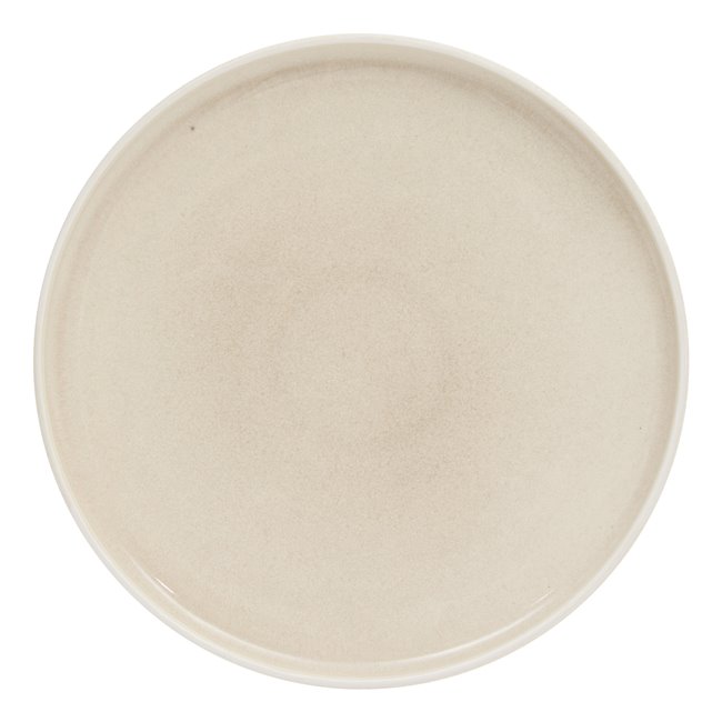 Dinner plate CHIARA BEIGE, D27cm H2.5cm
