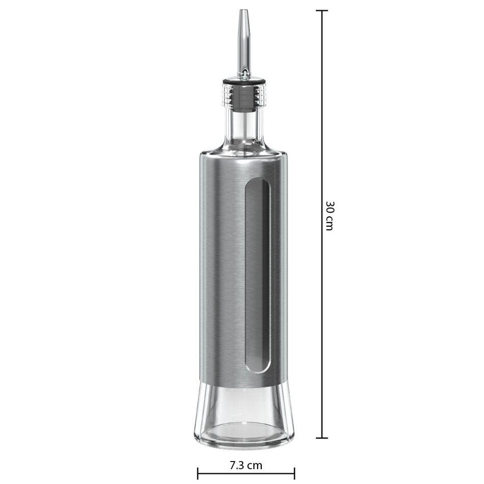 Bottle Oil/vinegar, 0.5L, H30cm, D7.3cm