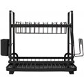 Dish draines Black Edition, 2-tier, black, H30x49.5x37cm