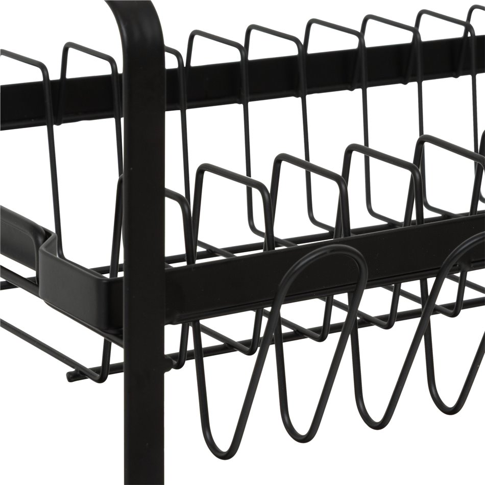 Dish draines Black Edition, 2-tier, black, H30x49.5x37cm