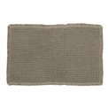 Honeycomb rug green, gray-green color, 50x80cm