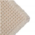 Honeycomb rug beige, 50x80 cm
