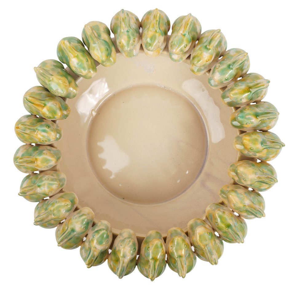 Decorative tray Little Bunny, H15cm, D37.5cm