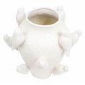 Vase Bird white, H31.5cm, D29cm